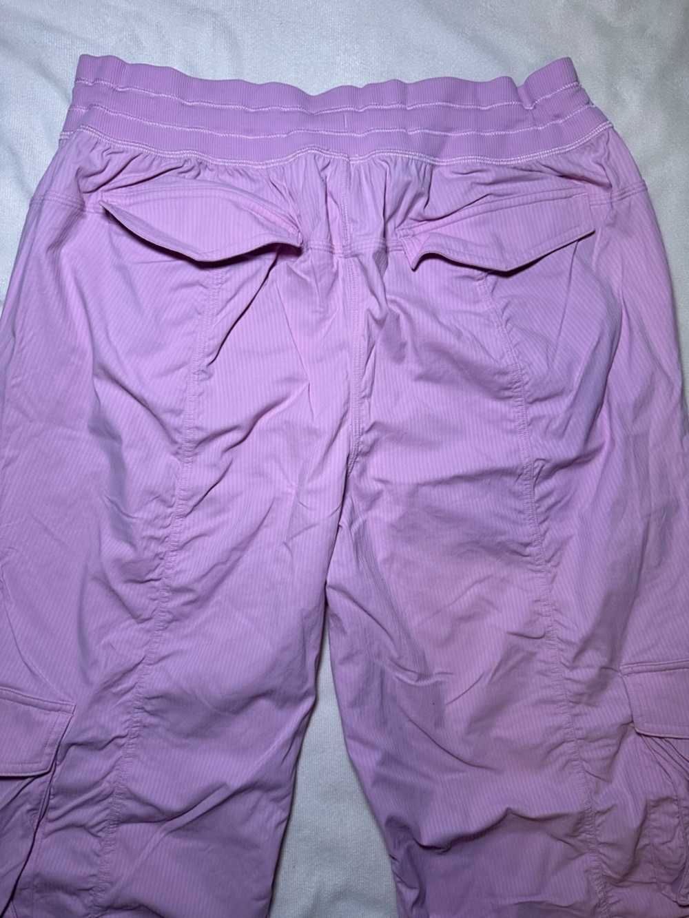 Lululemon Athletica Pink Dance Studio Relaxed-Fit Mid-Rise Cargo Pants Size M - Picture 10 of 15